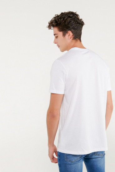 Camiseta manga corta con estampado
