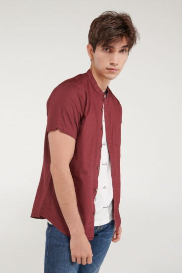 CAMISA UNICOLOR MANGA CORTA