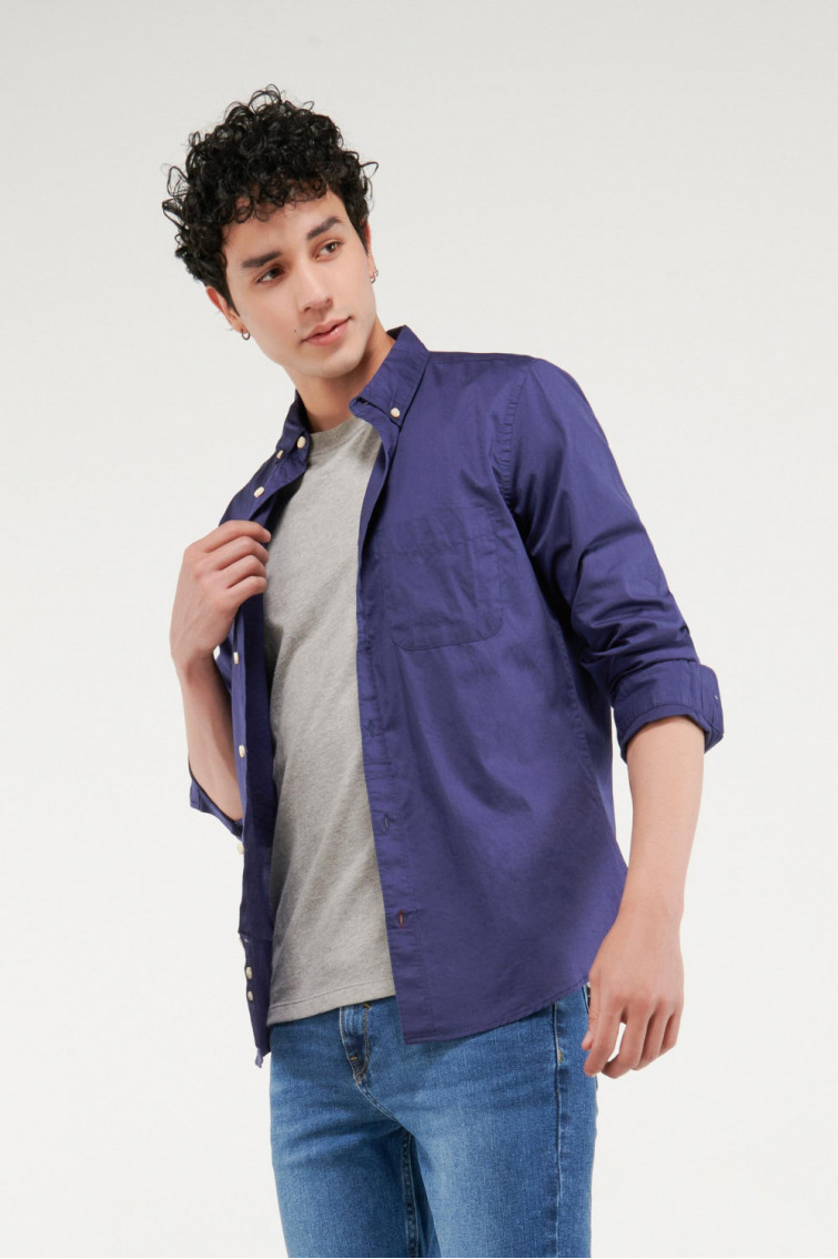 Camisa unicolor