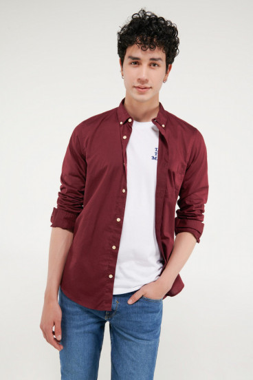 Camisa unicolor