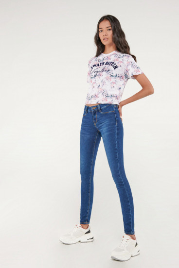 Jean Jegging tiro medio