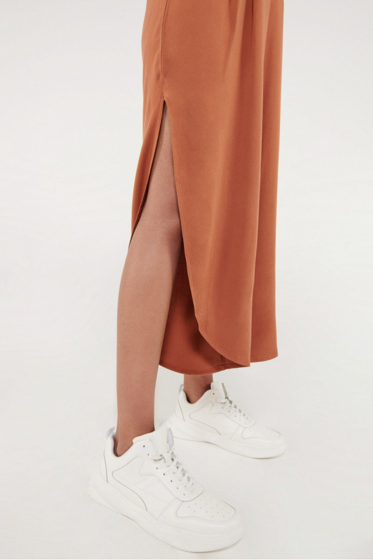 Pantalón culotte bota abierta