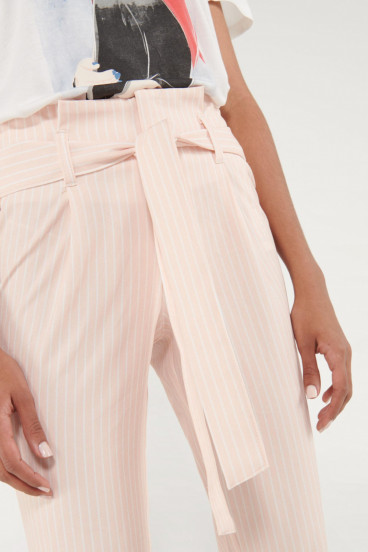 Pantalón paperbag cinturon