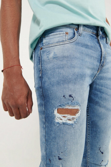 Jean super skinny rotos