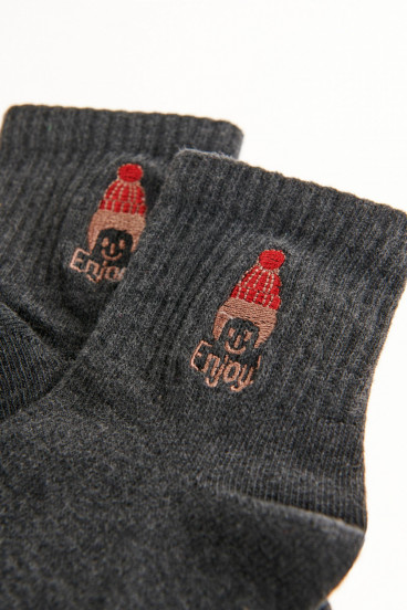 MEDIAS CORTAS CON MOTIVO