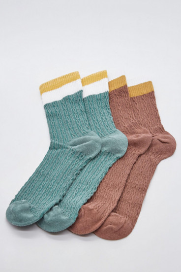 MEDIAS CORTAS UNICOLOR