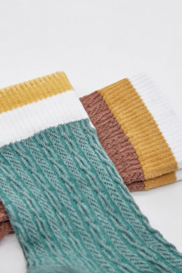 MEDIAS CORTAS UNICOLOR