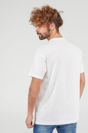 CAMISETA CUELLO REDONDO ESTAMPADA