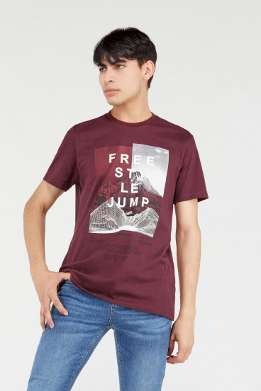 CAMISETA MANGA CORTA ESTAMPADA