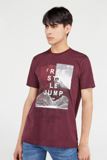 CAMISETA MANGA CORTA ESTAMPADA