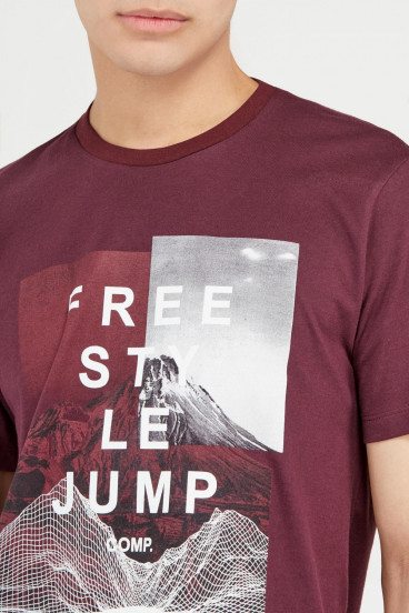 CAMISETA MANGA CORTA ESTAMPADA