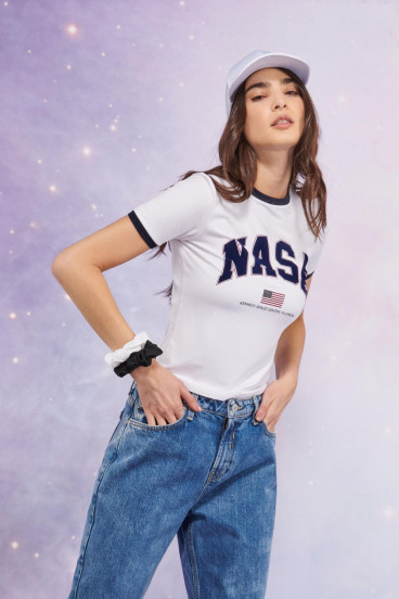Camiseta manga corta NASA.