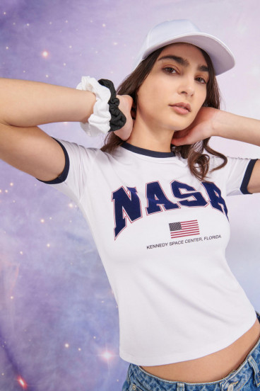 Camiseta manga corta NASA.