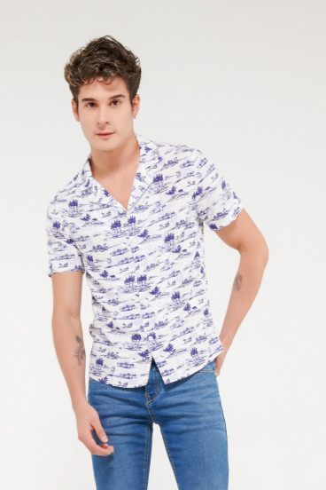 Camisa estampada
