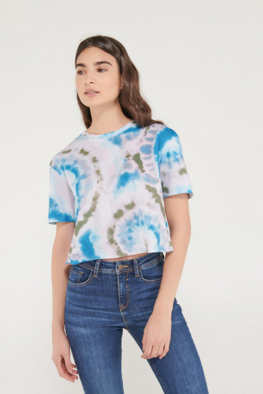 Camiseta manga corta tye dye, Young.