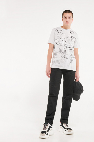 Camiseta manga corta, estampado  Power Rangers