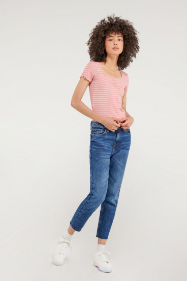 Camiseta cuello en V