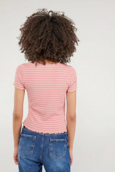 Camiseta cuello en V