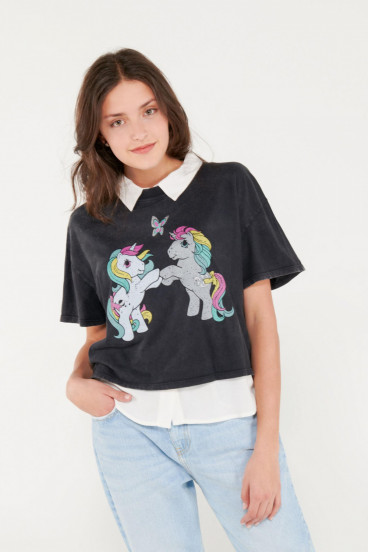 Camiseta manga corta,  My Little Ponny.