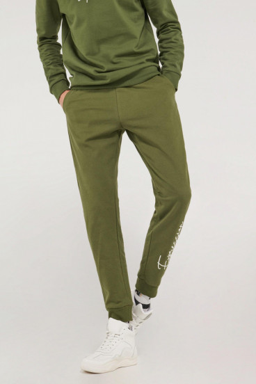 Jogger estampado loungewear.
