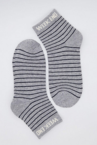 MEDIAS CORTAS A RAYAS