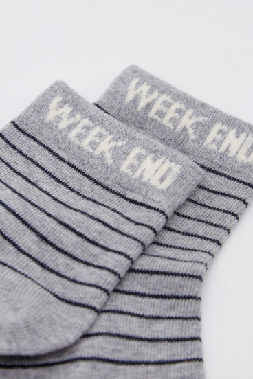 MEDIAS CORTAS A RAYAS