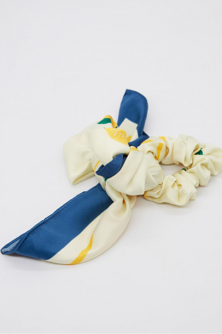 Moñas estampado frutas