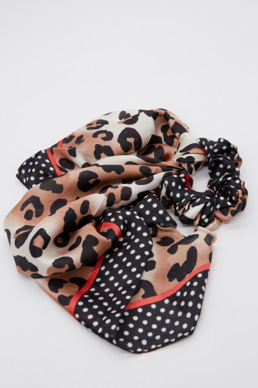 Moñas animal print