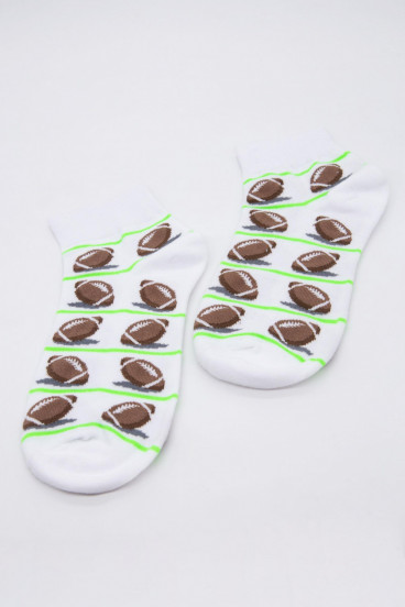 Medias cortas con motivo