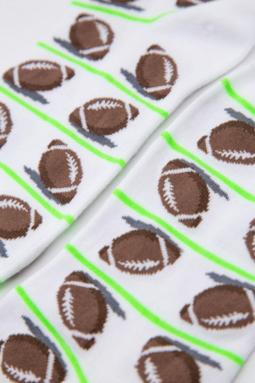 Medias cortas con motivo