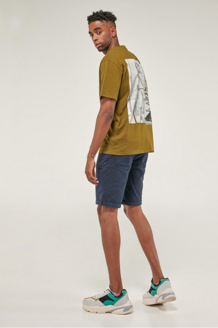 Camiseta manga corta estampado