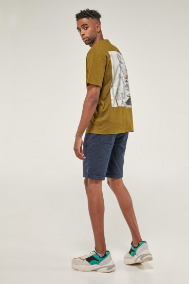 Camiseta manga corta estampado