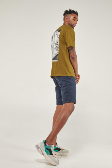 Camiseta manga corta estampado