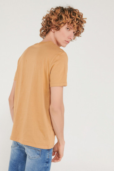 Camiseta manga corta estampada