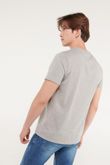 Camiseta manga corta estampada