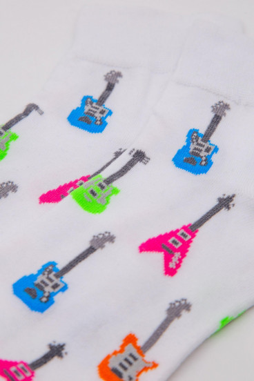 Medias cortas con motivo