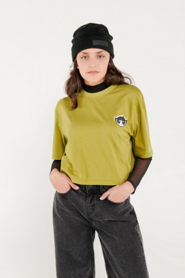 Camiseta manga corta, estampado de Chicas Super Poderosas