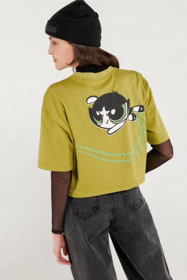 Camiseta manga corta, estampado de Chicas Super Poderosas