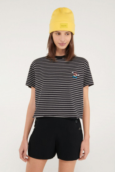 Camiseta manga corta a rayas licencia Hasbro,  Mr. Potato Head