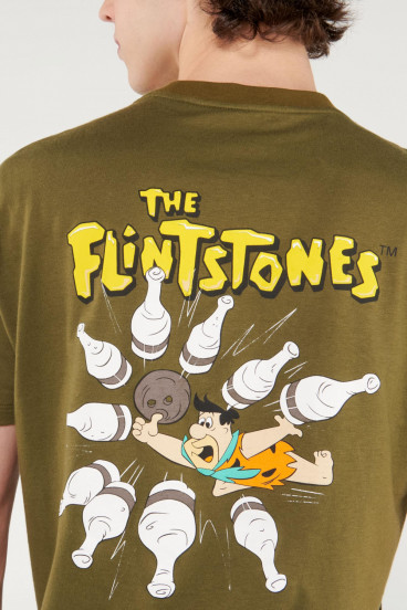 camiseta-cuello-rendondo-con-estampado-frente-y-espalda-los-picapiedra