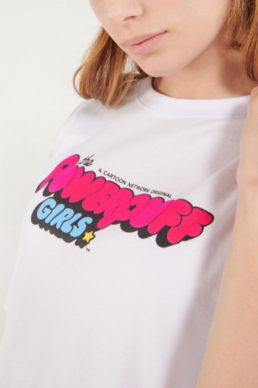 Camiseta manga corta, con estampado en frente y espalda.