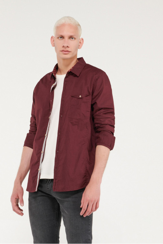 Camisa unicolor