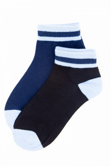 Medias cortas con motivo