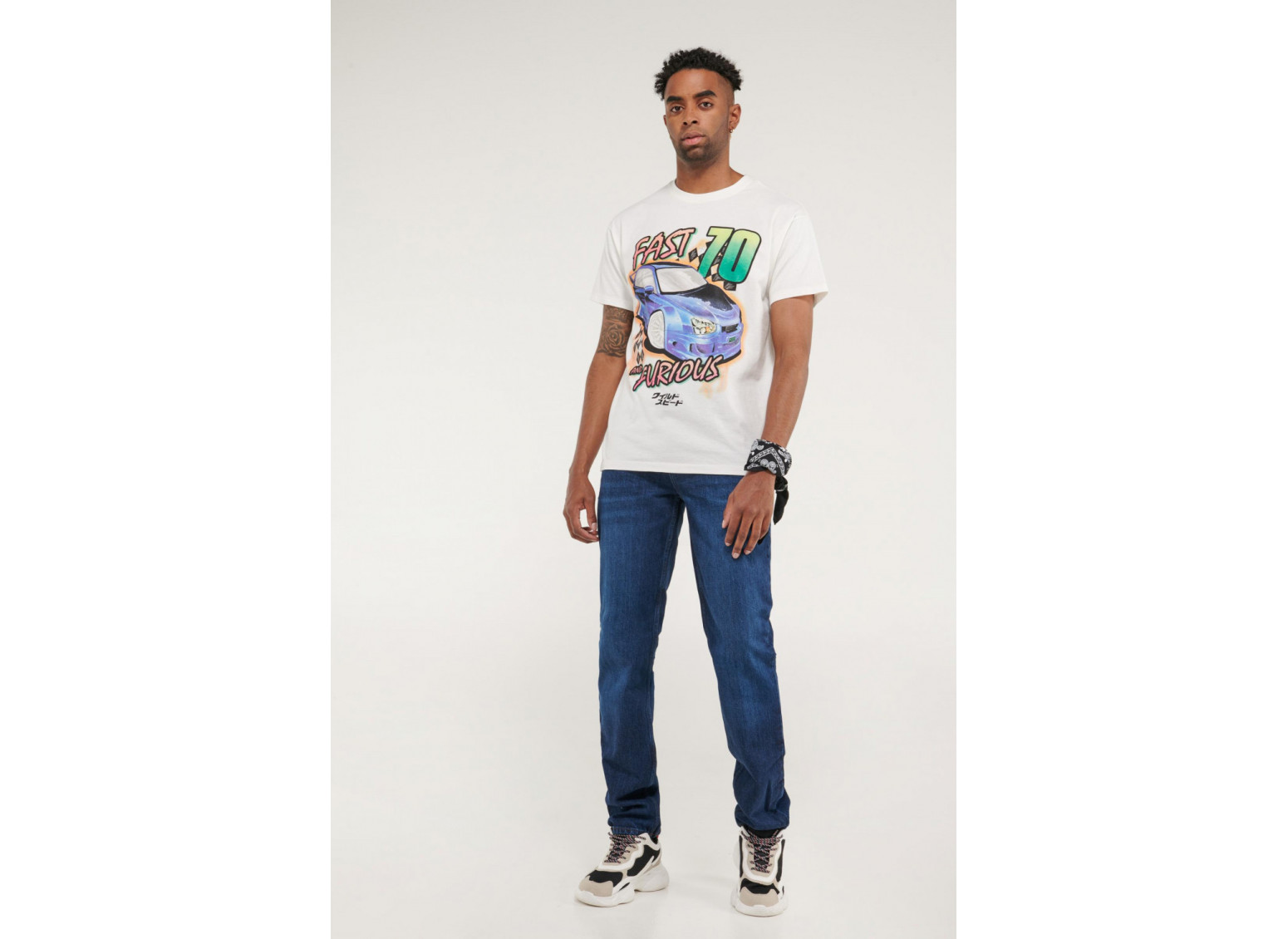 Camiseta manga corta de Rápidos y Furiosos.
