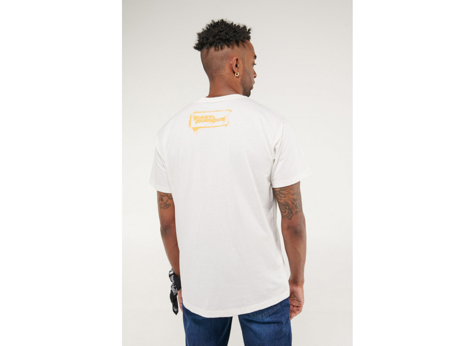 Camiseta manga corta de Rápidos y Furiosos.