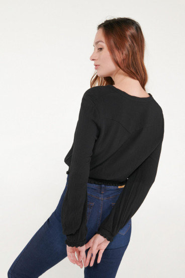BLUSA MANGA LARGA