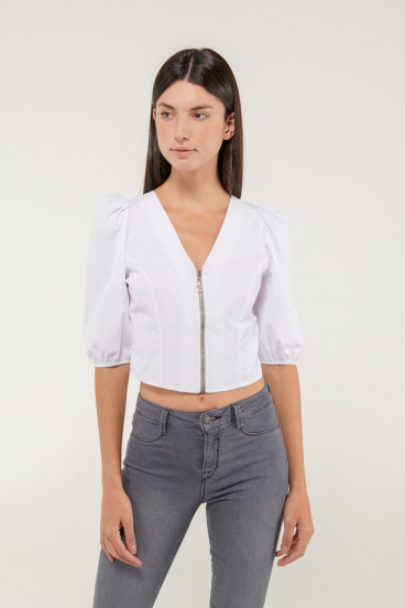 Blusa unicolor