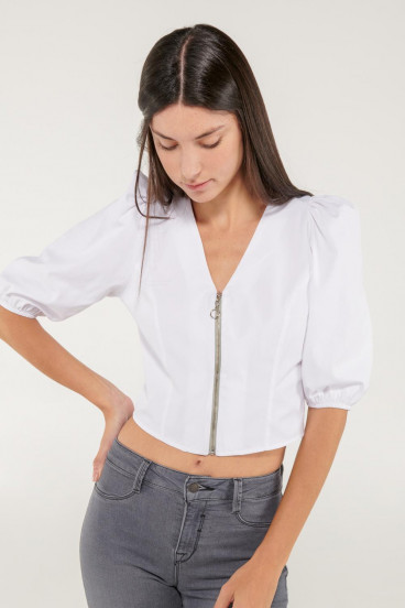 Blusa unicolor