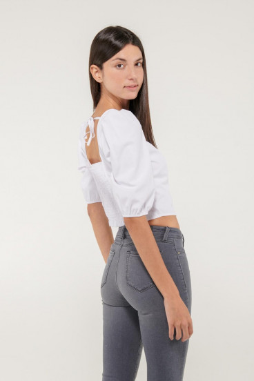 Blusa unicolor