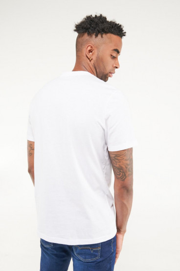 Camiseta básica manga corta con estampado